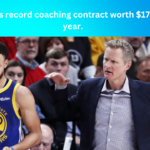 NBA club signs record coaching contract worth $17.5 million per year.